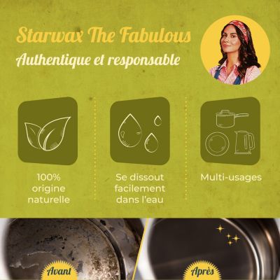 Acide citrique 2,5kg Starwax Fabulous