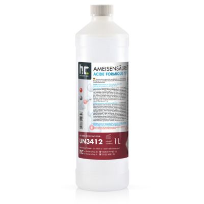 Acide Formique 73 % 1 x 1 L, Puissant Nettoyant Technique Pour Détartrage, Décapage Et Traitement Du Cuir