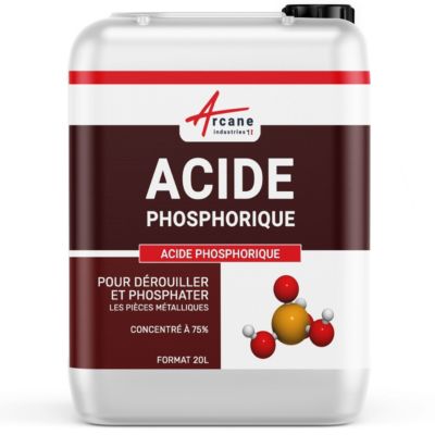 Acide Phosphorique haute concentration - ACIDE PHOSPHORIQUE  - 20 L - ARCANE INDUSTRIES
