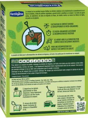 Activateur de compost naturel FERTILIGENE