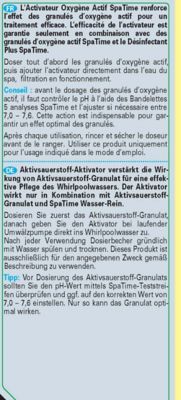 Activateur oxygène actif Bayrol 1L 20ml/Bmw m3