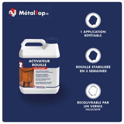 Activateur Rouille - 1 L - Métaltop