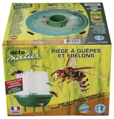 20 Pièges à Guêpes Et Frelons Jaunes – Lot De 20 – Taille 7,2 X 6,5 Cm