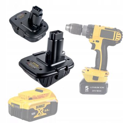 Adaptateur Batterie DCA1820 - Pour Dewalt 20V Li-Ion, Compatible DC9096 DW9096, Outils 18V NiCd/NiMH