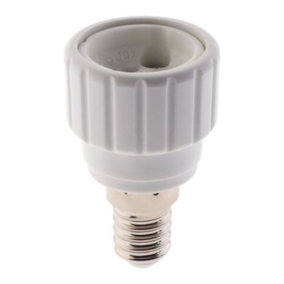 Adaptateur de douille E14 vers GU10 à visser - Zenitech