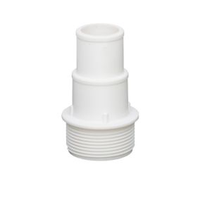 Adaptateur de tuyaux GRE ⌀32/38 mm blanc