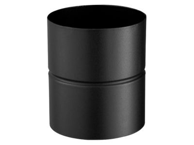 Adaptateur émaillé noir mat ø150F - 150F Poujoulat