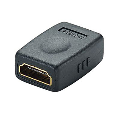 SODIAL R Adaptateur/Connecteur HDMI Femelle vers HDMI Femelle Plaques or 
