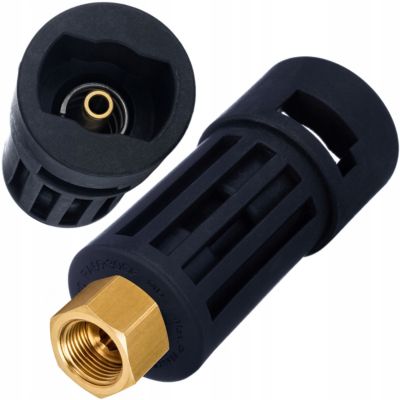 Adaptateur Lance M18 à Baïonnette K - Pression 160 BAR, Compatible Lance Karcher HD HDS K2-K7, Connexion Robuste