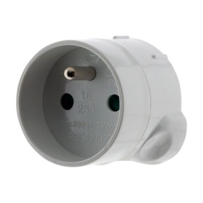 Adaptateur De Voyage Suisse Vers France/UE - Prise Mâle UE, 2300W, Neuf Sous Garantie