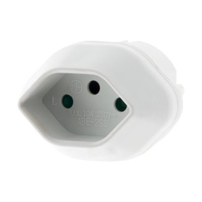 Adaptateur prise voyage Suisse vers France/UE - Zenitech
