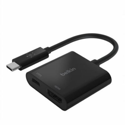 Adaptateur USBC vers HDMI 60W PD Belkin noir