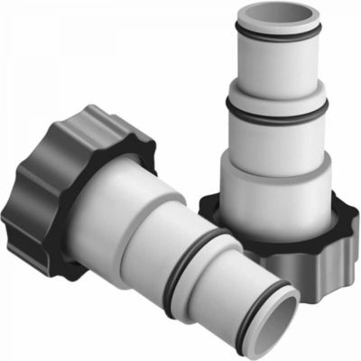 Adaptateurs de remplacement pour pompe de piscine Intex, lot de 2, série A