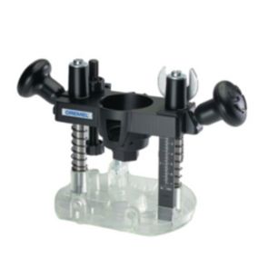Adaptation défonceuse plongeante Dremel pour mini-outil