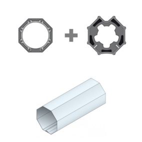 ADAPTATION MOTEUR T5 ROUE/COURONNE OCTO60