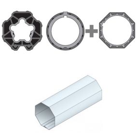 ADAPTATION MOTEUR T5 ROUE/COURONNE OCTO70
