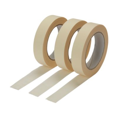 Adhésif de masquage Diall 24 mm x 50 m, 3 pièces