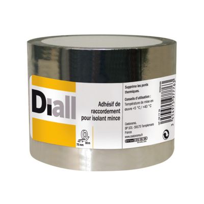 Adhésif aluminium pour isolants minces à bulles alu - IMD