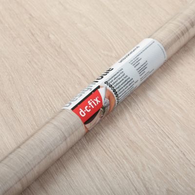 Adhésif décoratif d-c-fix® bois chêne Santana chaux 2m x 0.675m