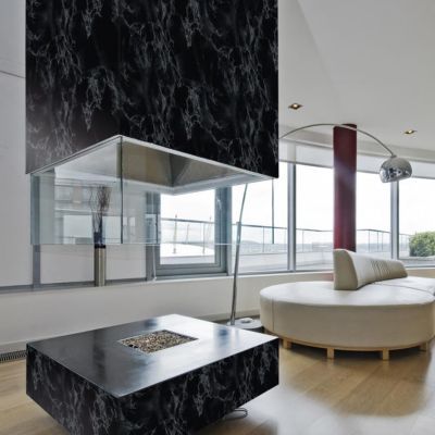 Adhésif décoratif d-c-fix® marbre Marmi noir 2m x 0.675m