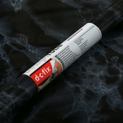 Adhésif décoratif d-c-fix® marbre Marmi noir 2m x 0.675m