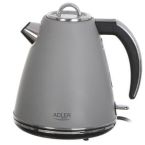 Adler AD 1343 Bouilloire Grise métal 1,5 L STRIX - Capacité maxi : 1,5 L - Témoin de contrôle