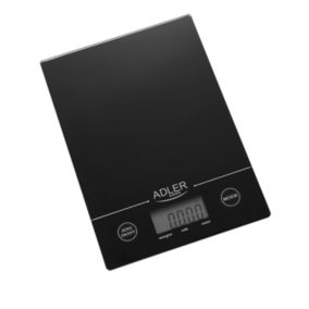 Adler AD 3138 b Balance de cuisine - Grand écran LCD - Zéro automatique (fonction TARE)
