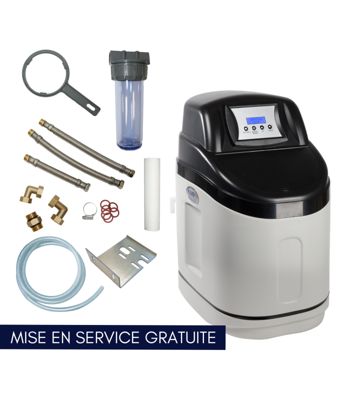 Adoucisseur Apic MELITE 12.5L avec Accessoires + Mise en Service Gratuite