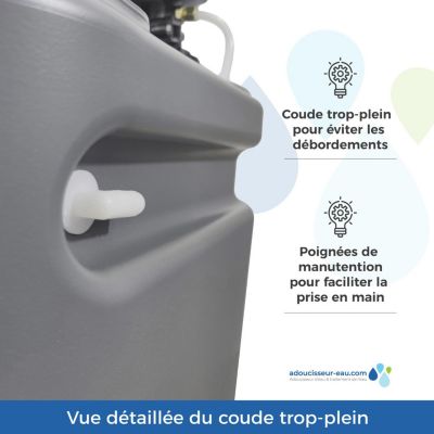 Adoucisseur D'eau 16L Fleck 5600 MV Mécanique Volumétrique Anti Calcaire Fabriqué En France