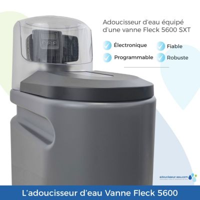 Adoucisseur D'eau 16l Fleck 5600 Sxt Volumétrique électronique