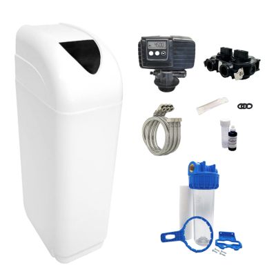 Adoucisseur Eau 16L Fleck 5600 MV Mécanique Volumétrique Complet Avec Accessoire