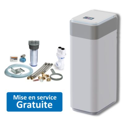 Adoucisseur d'eau 2 en 1 Phidias 30L Apic (mise en service incluse)