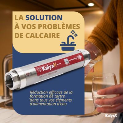 Adoucisseur d'eau Anticalcaire innovant IPS Kalyxx RedLine G3/4 femelle (IPSKXRG34)