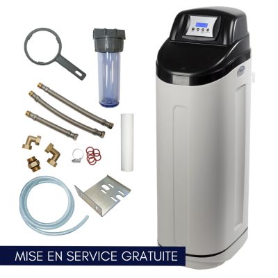 Adoucisseur d'eau Apic THETIS 22L avec Accessoires + Mise en Service Gratuite