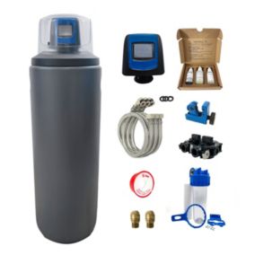 Adoucisseur D'eau Tactile 20l Fleck 5800 Xtr Fabriqué En France Avec Kit D'installation Complet