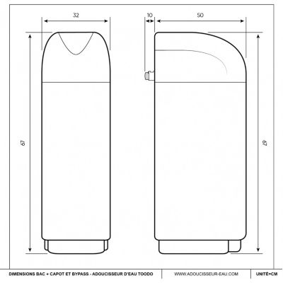 Adoucisseur Eau 10L Fleck 5600 MV Mécanique Volumétrique Complet Avec Accessoires Fabriqué En France