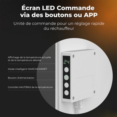 Aeno Infrared Radiator Premium Eco Smart LED GH3S 700W white (AGH0003S)