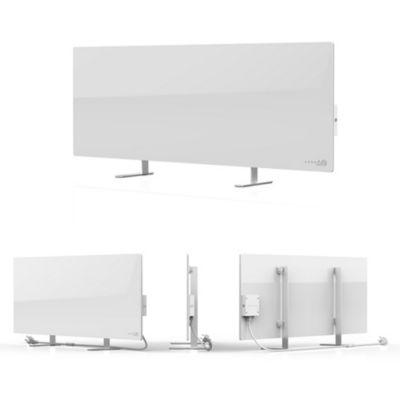 AENO Radiateur Blanc intelligent 700W Premium GH1S - Chauffage infrarouge+convection