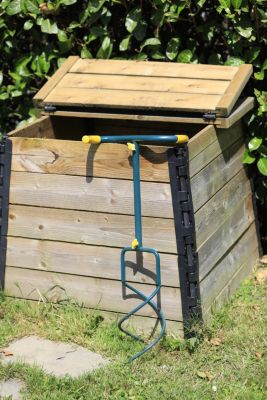 Aérateur de compost Leborgne Aérocompost réglable 74-91 cm