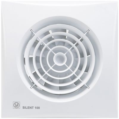 Aérateur ultra silencieux S&P Silent 100 CRZ ø100 mm Castorama