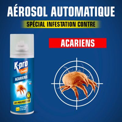 Aérosol acariens anti-prolifération Kapo 200ml