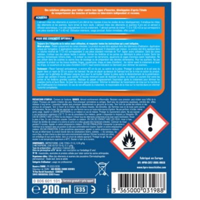 Aérosol acariens anti-prolifération Kapo 200ml