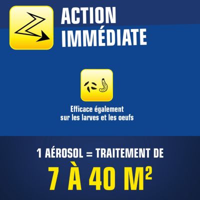 Aérosol acariens anti-prolifération Kapo 200ml