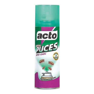 Aérosol anti-puces et larves Acto puces 100ml