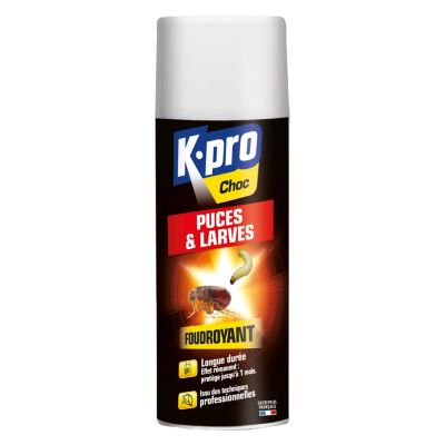 Aérosol black contre puces et larves 400ml