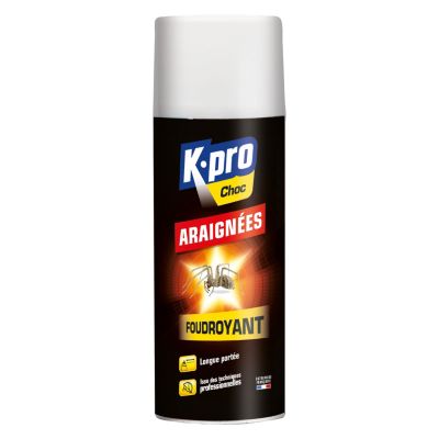 Aérosol foudroyant araignées Kapo choc 400ml