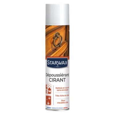 Aérosol nettoyant dépoussiérant cirant Starwax 400ml