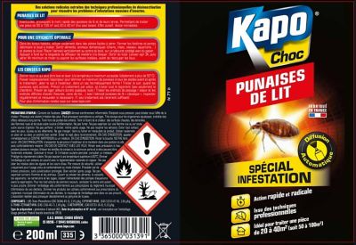 Aérosol punaises de lit Kapo 200 mL