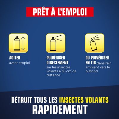 CONTRO - Insectes Cheval - Spray Freins - Spray Mouches - Spray