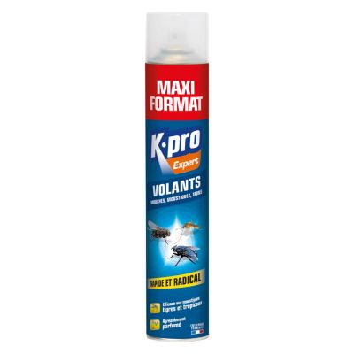 Aérosol tous volants moustiques, mouches, taons Kapo 500ml